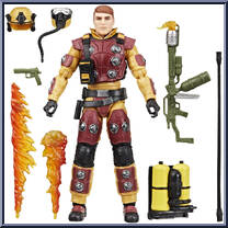 Blowtorch from G.I. Joe - Classified - Basic Series manufactured by Hasbro [Loose]