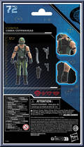 Cobra Copperhead from G.I. Joe - Classified - Basic Series manufactured by Hasbro [Back]