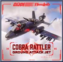 Cobra Rattler Ground Attack Jet Action Figure