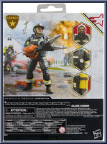 Firefighter (Search & Rescue) from G.I. Joe - Classified - Legacy Collection manufactured by Hasbro [Back]