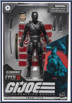 Snake Eyes from G.I. Joe - Classified - Snake Eyes Origins manufactured by Hasbro [Front]