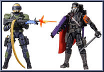Steel Corps Commander vs. Twilight Guard Action Figure