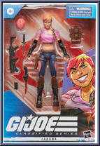 Zarana from G.I. Joe - Classified - Basic Series manufactured by Hasbro [Front]