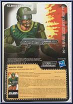 Captain Grid-Iron from G.I. Joe - Collector's Club - 2018 Series manufactured by Hasbro [Back]