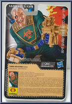 Cesspool from G.I. Joe - Collector's Club - 2014 Series manufactured by Hasbro [Back]