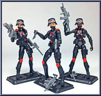 Cobra Night Stalkers (Female Trooper 3-Pack) Action Figure