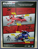 GI Joe and the Transformers Box Set from G.I. Joe - Collector's Club - 2016 Convention manufactured by Hasbro [Back]
