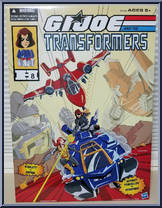GI Joe and the Transformers Box Set from G.I. Joe - Collector's Club - 2016 Convention manufactured by Hasbro [Front]