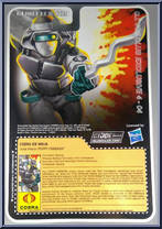 Night Creeper from G.I. Joe - Collector's Club - 2016 Series manufactured by Hasbro [Back]