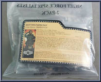 Night Force Specialists 2-Pack from G.I. Joe - Collector's Club - 2013 Convention manufactured by Hasbro [Back]