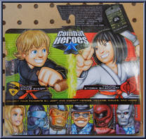 Snake Eyes / Storm Shadow from G.I. Joe - Combat Heroes - Movie - Wave 3 manufactured by Hasbro [Back]
