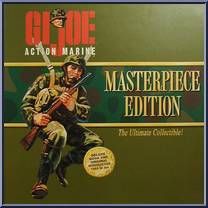 Action Marine (White / Brown Hair) from G.I. Joe - Commemorative Collection - Masterpiece Edition manufactured by Hasbro [Front]