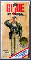 Navy Admiral (White) from G.I. Joe - Commemorative Collection - Limited Edition WW II manufactured by Hasbro [Front]