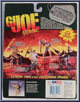 Ballistic from G.I. Joe Extreme - Deluxe manufactured by Kenner [Back]