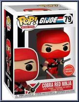 Cobra Red Ninja (Retro Toys) from G.I. Joe - Pop! Vinyl Figures manufactured by Funko [Front]