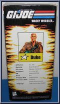 Duke from G.I. Joe - Wacky Wobblers manufactured by Funko [Back]