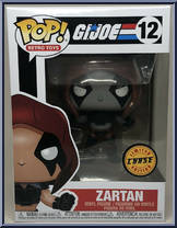 Zartan (Gray) (Chase) (Retro Toys) from G.I. Joe - Pop! Vinyl Figures manufactured by Funko [Front]