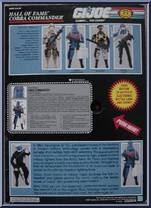 Cobra Commander from G.I. Joe - Hall of Fame - Series 1 manufactured by Hasbro [Back]