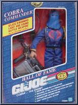 Cobra Commander from G.I. Joe - Hall of Fame - Series 1 manufactured by Hasbro [Front]