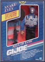 Snake-Eyes from G.I. Joe - Hall of Fame - Series 1 manufactured by Hasbro [Front]