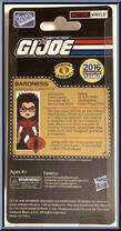 Baroness (Red) from G.I. Joe (Loyal Subjects) - Action Vinyls manufactured by Hasbro [Back]