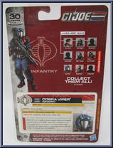 Cobra Viper from G.I. Joe - Pursuit of Cobra - Basic Series manufactured by Hasbro [Back]