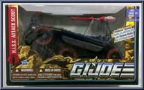 H.I.S.S. Attack Scout (with H.I.S.S. Scout Driver) from G.I. Joe - Pursuit of Cobra - Vehicles manufactured by Hasbro [Front]