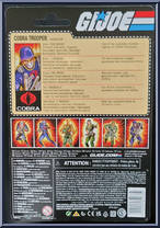 Cobra Trooper from G.I. Joe - Retro - Basic Series manufactured by Hasbro [Back]