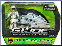 Rock Slide A.T.A.V. (with Snow Job) Action Figure
