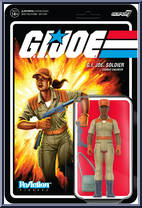 G.I. Joe Soldier from G.I. Joe - ReAction Figures manufactured by Super7 [Front]