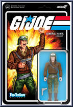 General Hawk from G.I. Joe - ReAction Figures manufactured by Super7 [Front]