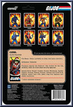 Kwinn from G.I. Joe - ReAction Figures manufactured by Super7 [Back]