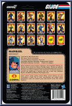 Major Bludd from G.I. Joe - ReAction Figures manufactured by Super7 [Back]