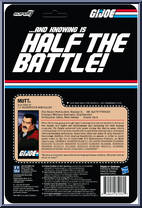 Mutt (PSA) from G.I. Joe - ReAction Figures manufactured by Super7 [Back]