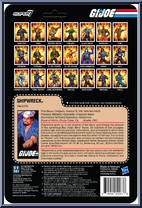 Shipwreck from G.I. Joe - ReAction Figures manufactured by Super7 [Back]