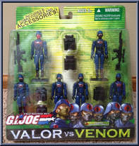Cobra Infantry Forces from G.I. Joe - Valor vs Venom - Exclusives manufactured by Hasbro [Front]