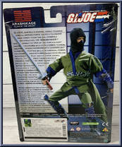 Kamakura from G.I. Joe - Valor vs Venom - 12" Scale manufactured by Hasbro [Back]