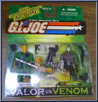 Kamakura / Destro from G.I. Joe - Valor vs Venom - 2-Packs manufactured by Hasbro [Front]