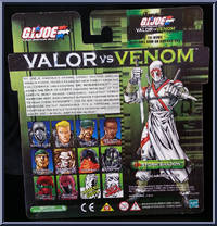 Kamakura / Storm Shadow from G.I. Joe - Valor vs Venom - 2-Packs manufactured by Hasbro [Back]
