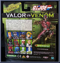 Scarlett / Sand Scorpion from G.I. Joe - Valor vs Venom - 2-Packs manufactured by Hasbro [Back]