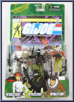 Scarlett / Snake Eyes / Tracker Kwinn from G.I. Joe - Valor vs Venom - Comic Book 3-Packs manufactured by Hasbro [Front]