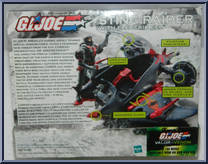 Sting Raider (Electric Eel) from G.I. Joe - Valor vs Venom - Vehicles manufactured by Hasbro [Back]