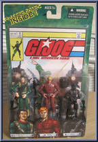 Zap / Grunt / Snake Eyes from G.I. Joe - Valor vs Venom - Comic Book 3-Packs manufactured by Hasbro [Front]