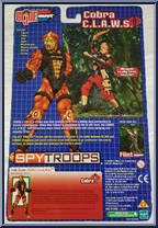 Cobra C.L.A.W.S. from G.I. Joe vs. Cobra - Spy Troops - 12" Scale manufactured by Hasbro [Back]
