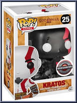 Kratos (Black Chase) from God of War - Pop! Vinyl Figures manufactured by Funko [Front]