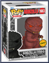 Godzilla (1984) (Fire Damage) (Chase) from Godzilla - Pop! Vinyl Figures manufactured by Funko [Front]