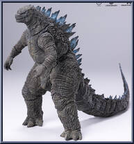 Godzilla (2014) (Transluscent Version) from Godzilla - Basic Series manufactured by Hiya Toys [Loose]