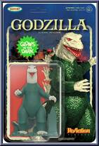 Godzilla (Model Kit on Card) (Glow) from Godzilla - ReAction Figures manufactured by Super7 [Front]