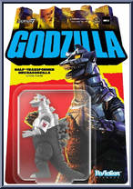 Half-Transformed Mechagodzilla from Godzilla - ReAction Figures manufactured by Super7 [Front]