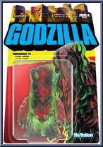 Hedorah '71 (Clear Green) from Godzilla - ReAction Figures manufactured by Super7 [Front]